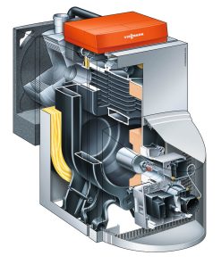 Alternative view of Oljni kondenzacijski kotel Viessmann VITORONDENS 200 T