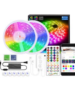 BLUETOOTH LED RGB MUSIC STRIP, SET